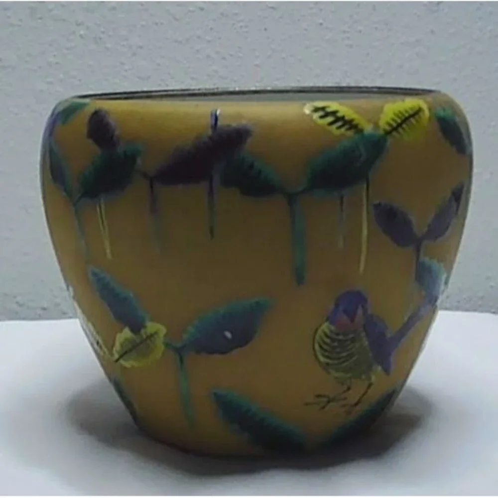 Antique Japanese Kutani Porcelain Vase – Meiji/Taisho Period, 1868-1926) Birds